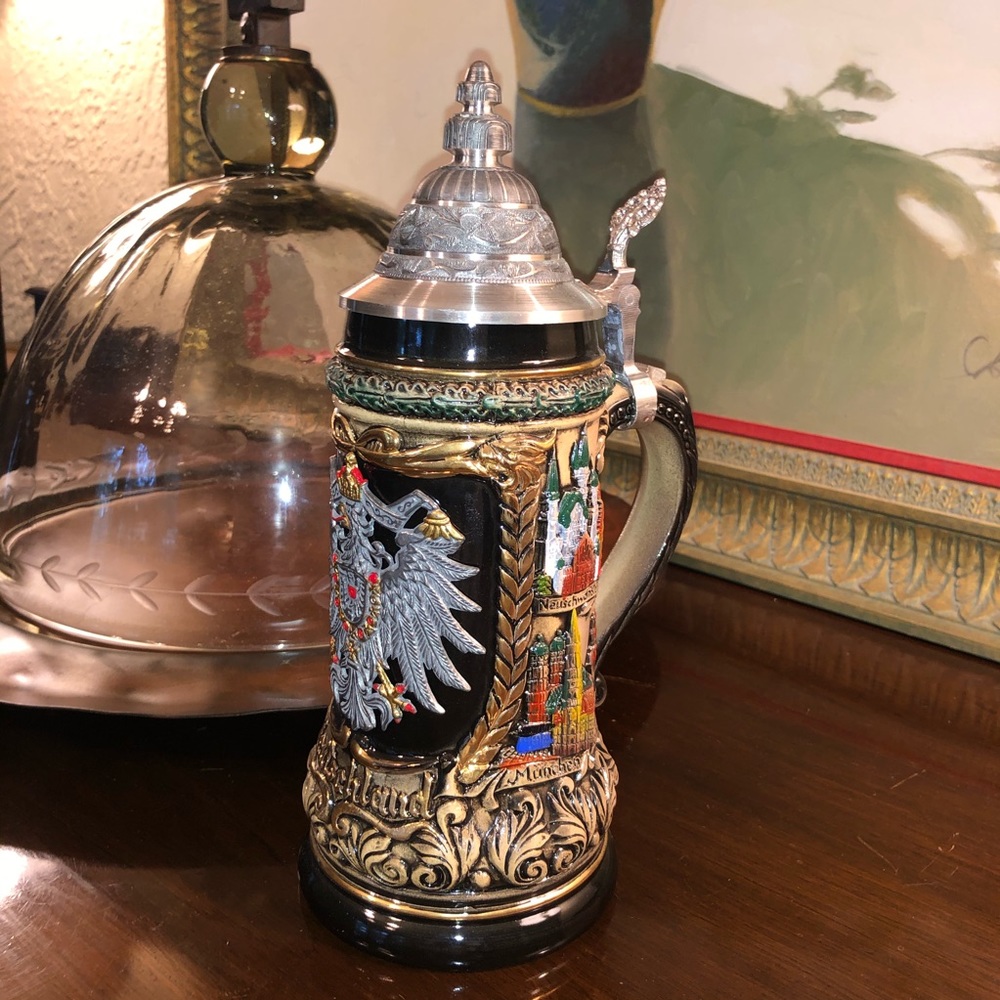 German Beer Stein Mug